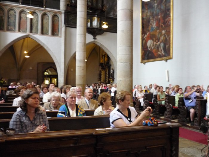 Koncert v kostele sv. Jiljí v Třeboni